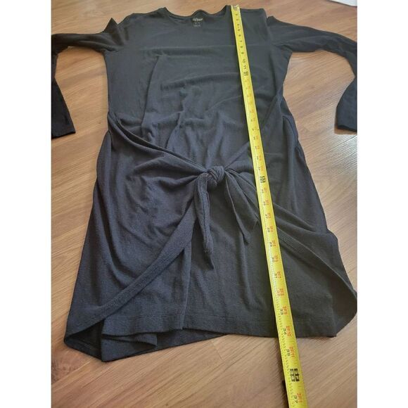 ‎Aerie Long Sleeve Tie Front Dress - Picture 5 of 5